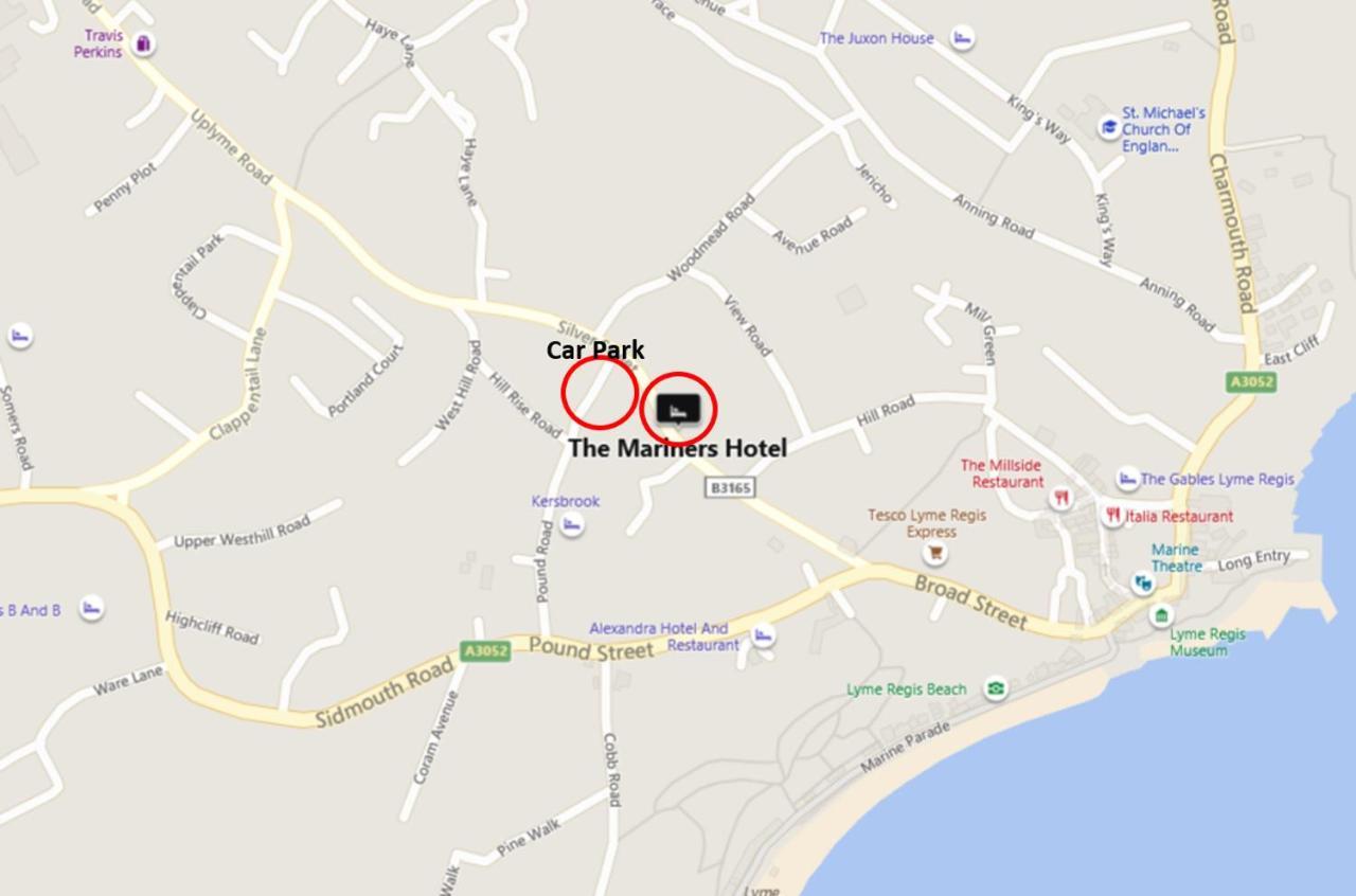 The Mariners Hotel Lyme Regis Eksteriør billede